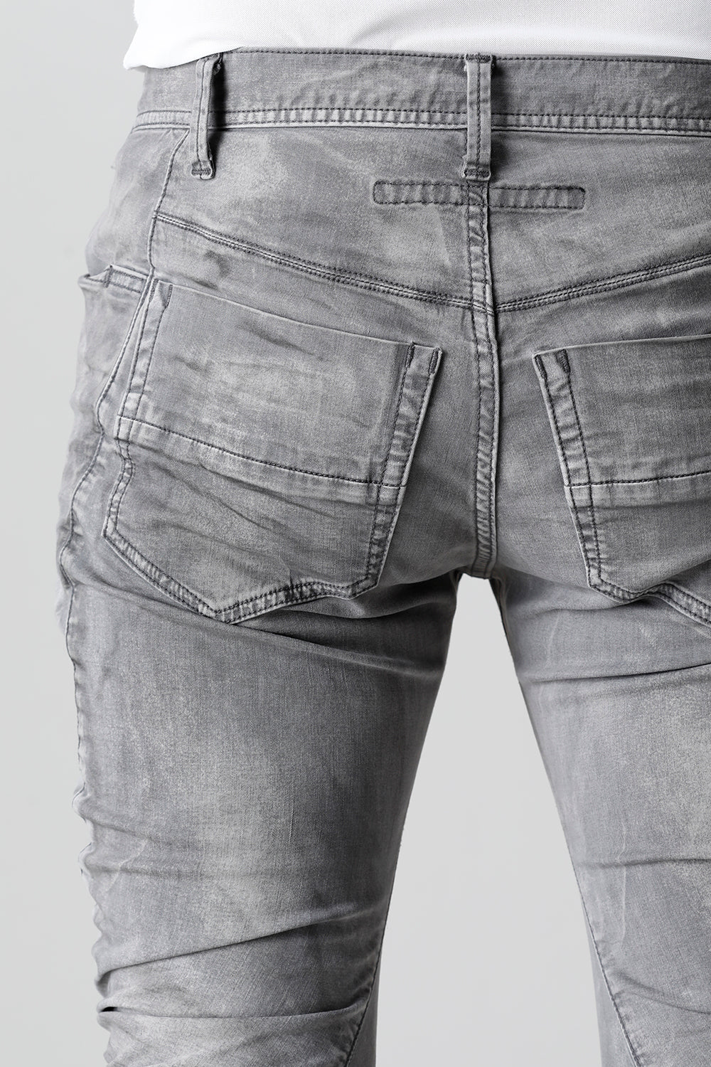 Indirect Skinny Denim Gray