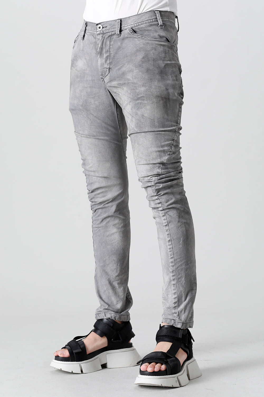 Indirect Skinny Denim Gray