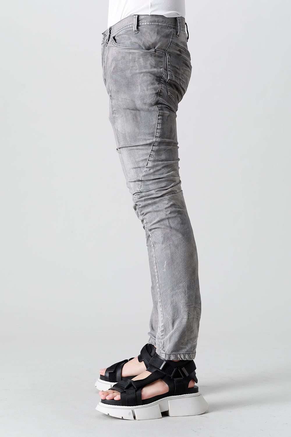 Indirect Skinny Denim Gray