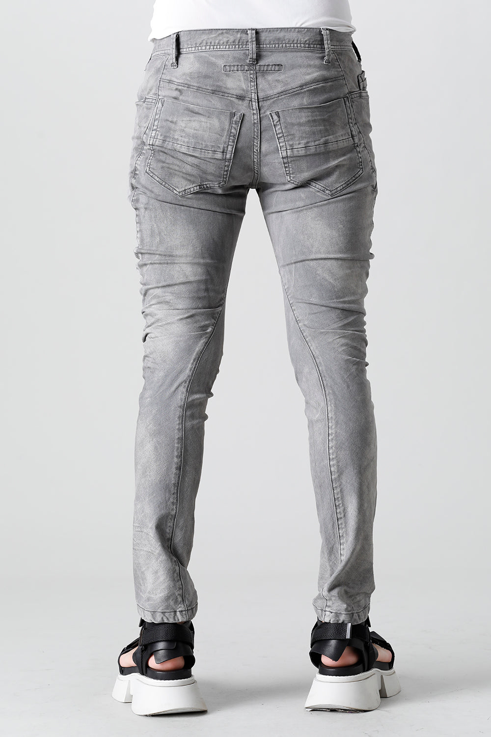 Indirect Skinny Denim Gray
