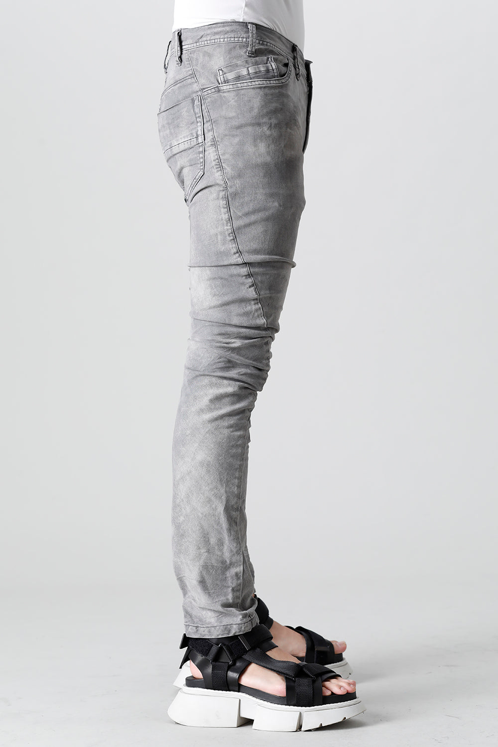Indirect Skinny Denim Gray