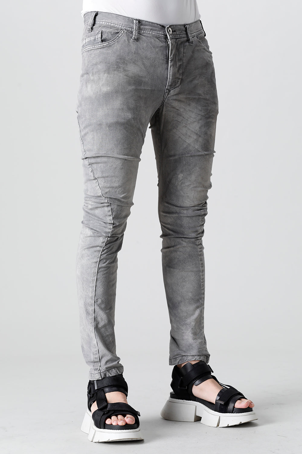 Indirect Skinny Denim Gray