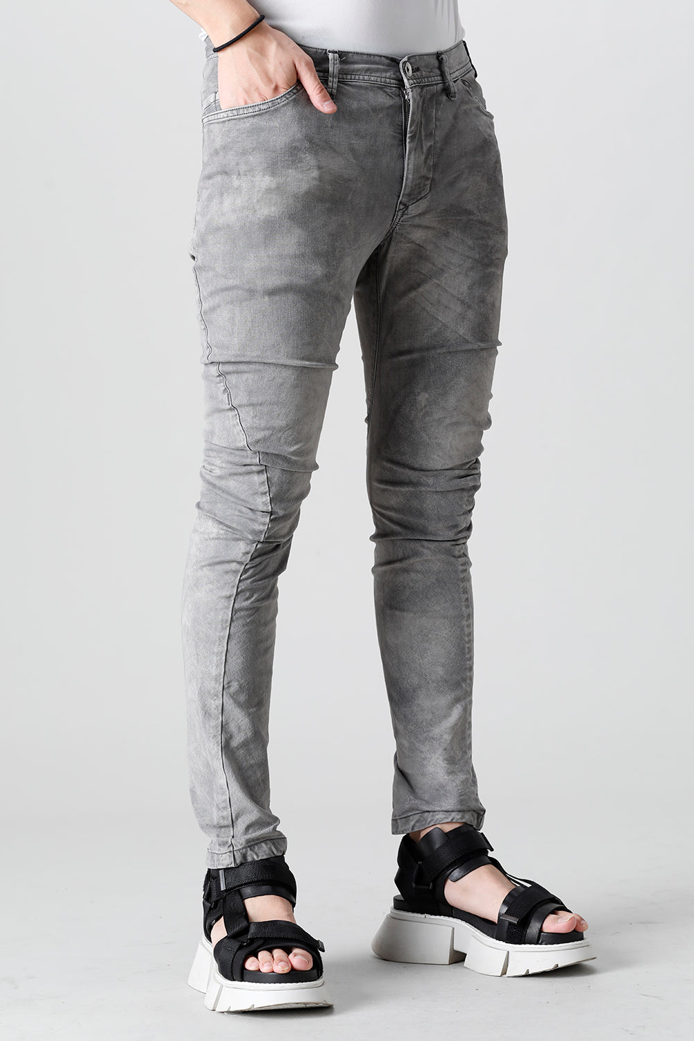 Indirect Skinny Denim Gray