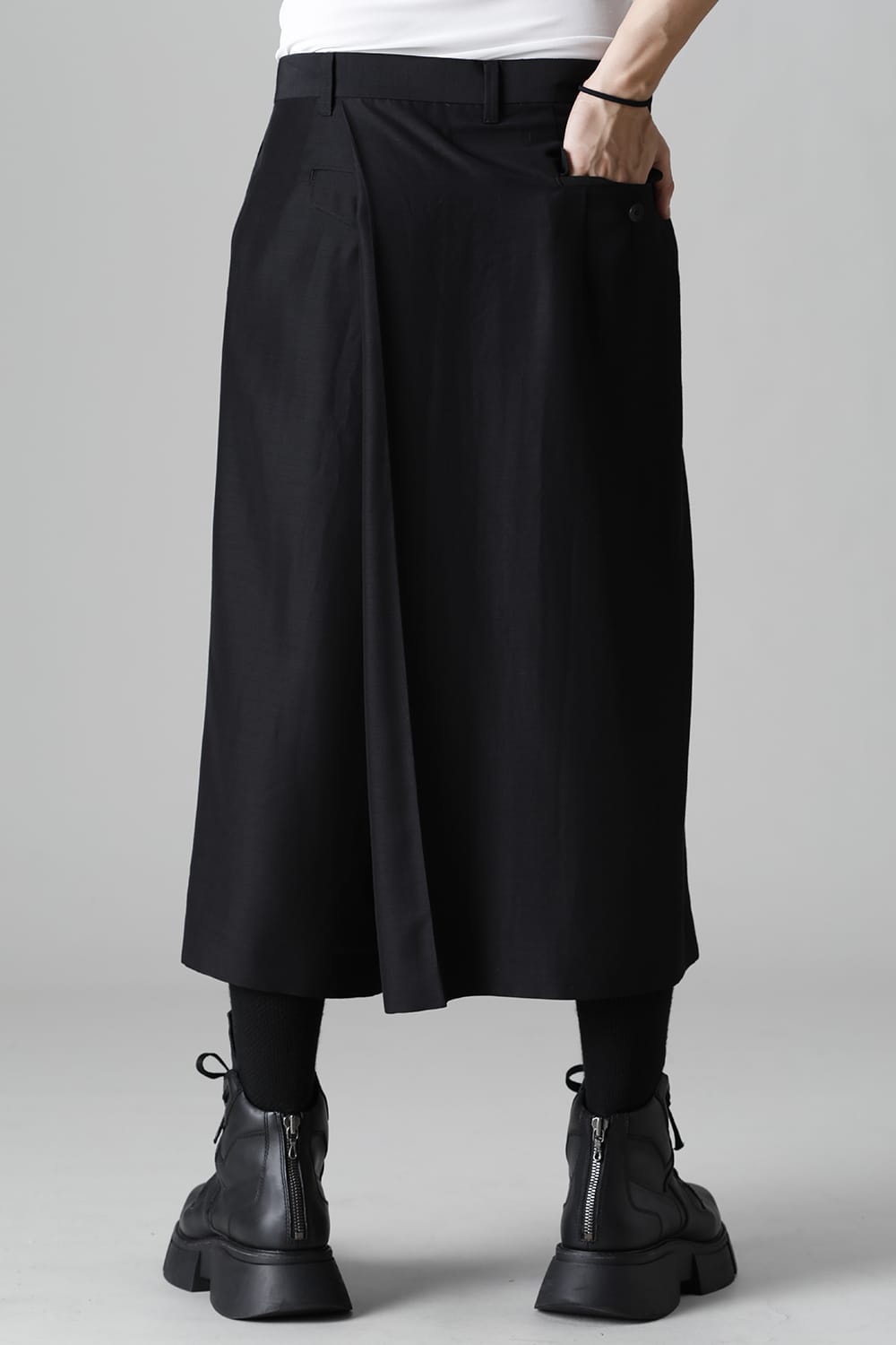 Twill Wrap Pants