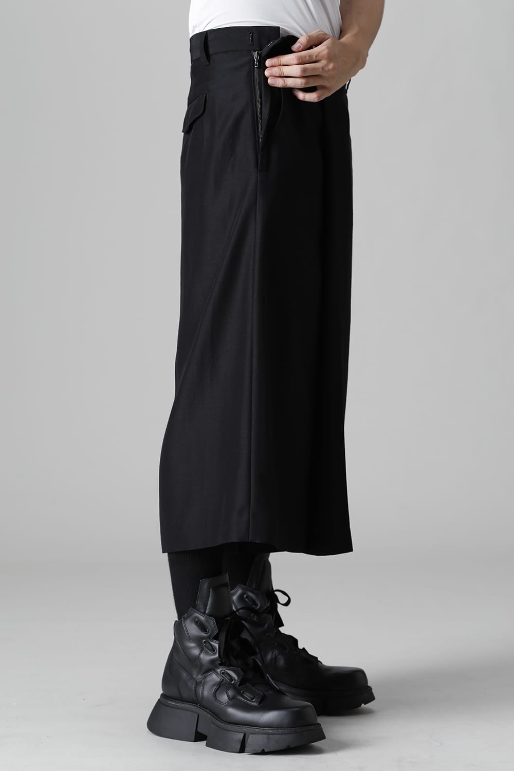 Twill Wrap Pants