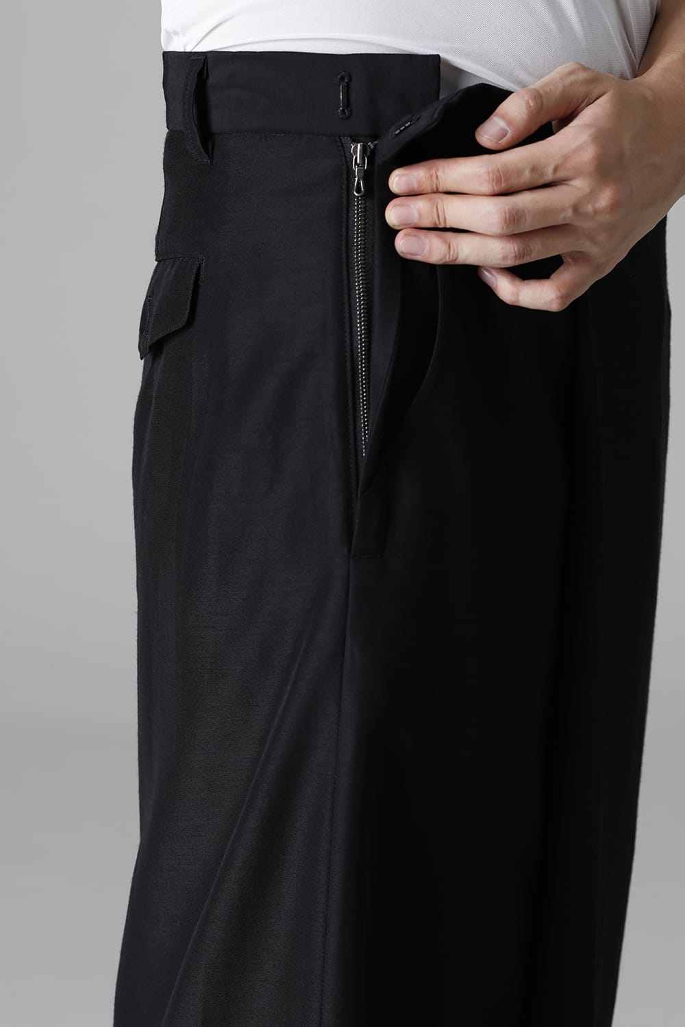 Twill Wrap Pants