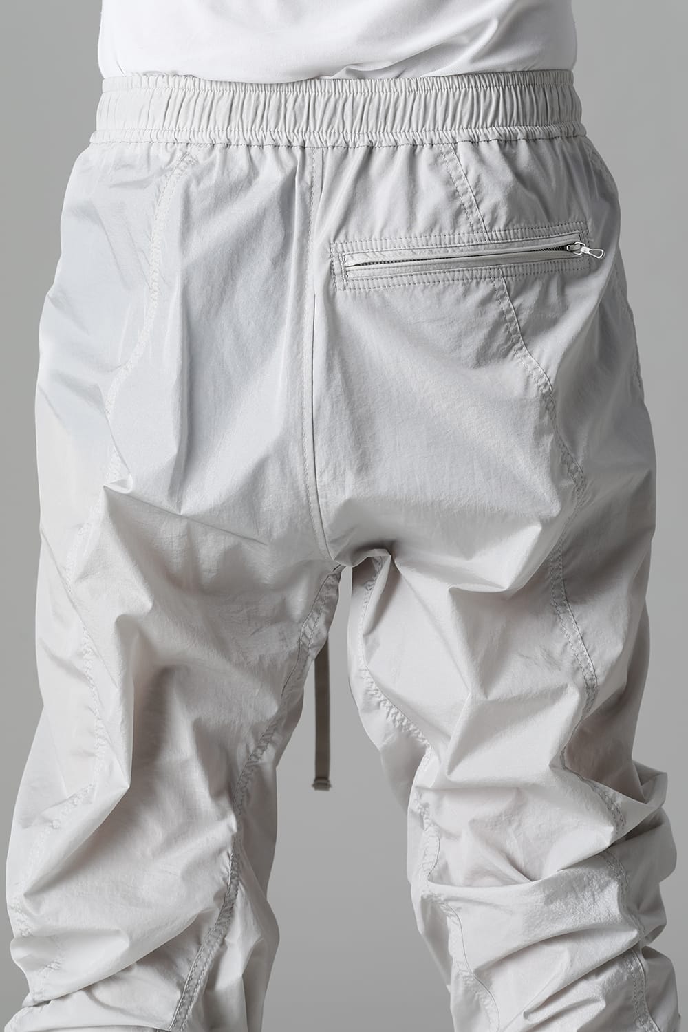 Nylon Silk Taffeta Trousers  Plaster