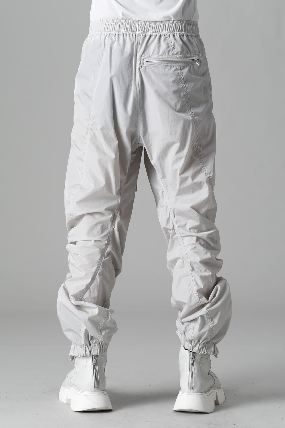 Nylon Silk Taffeta Trousers  Plaster
