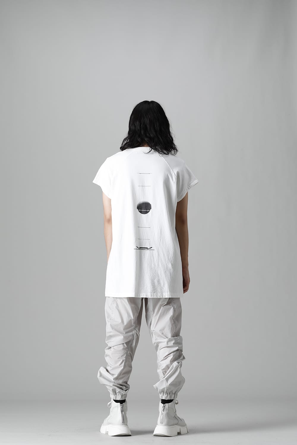 Nylon Silk Taffeta Trousers  Plaster