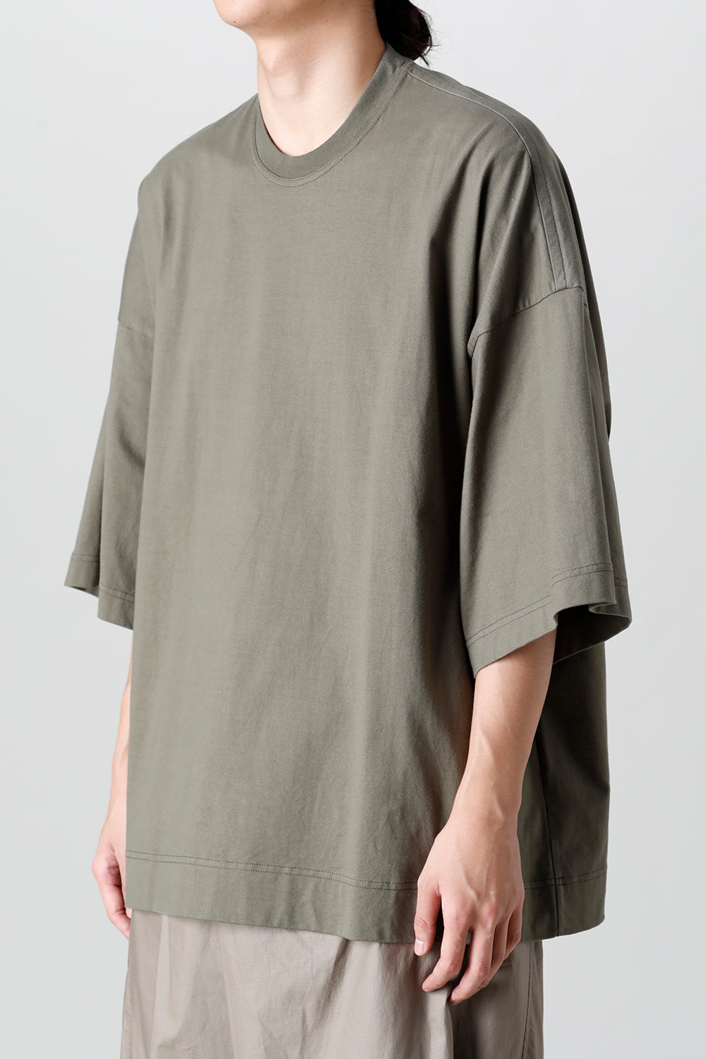 Crop Wide Short sleeve T-shirts A.Green