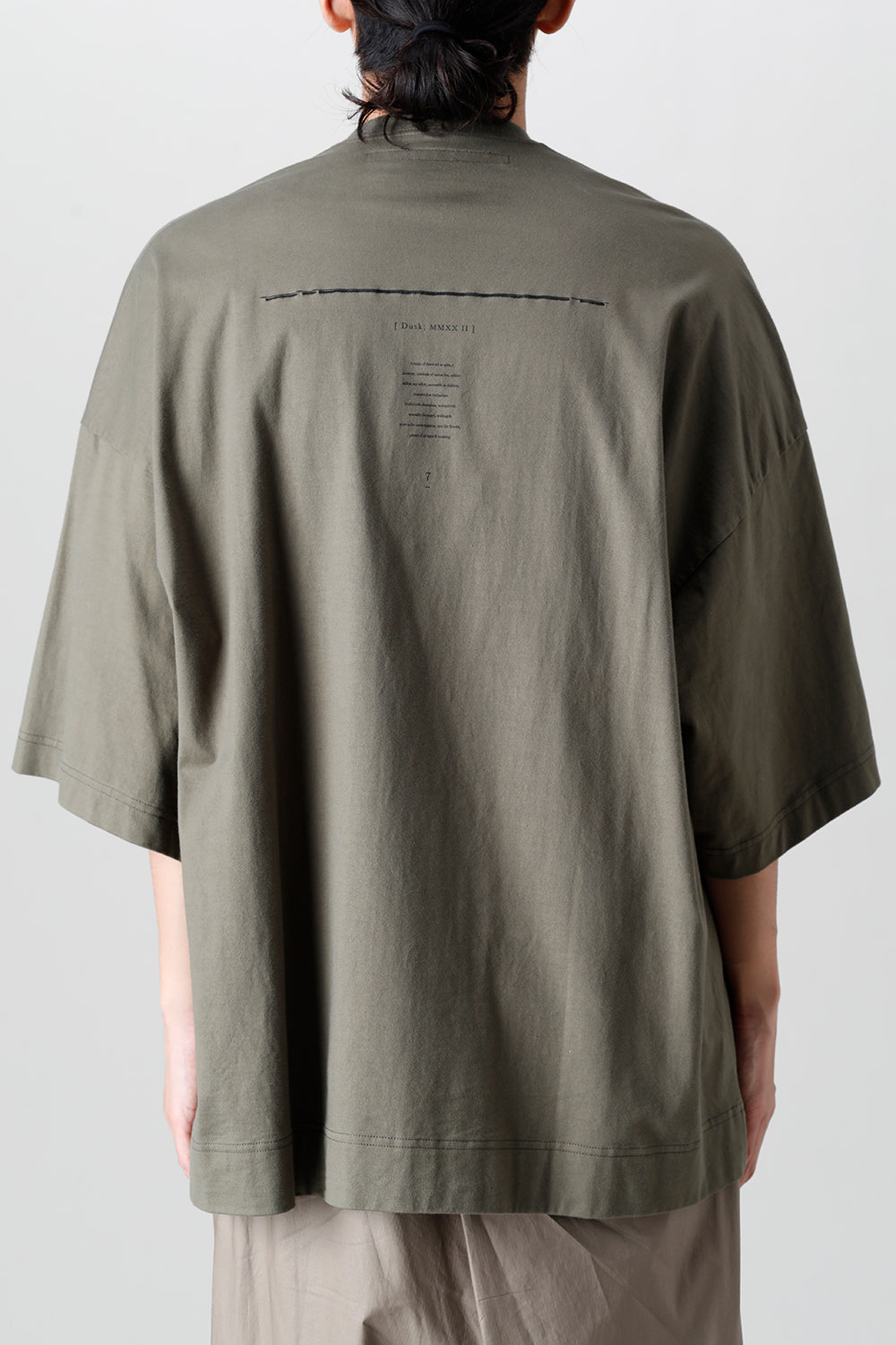 Crop Wide Short sleeve T-shirts A.Green