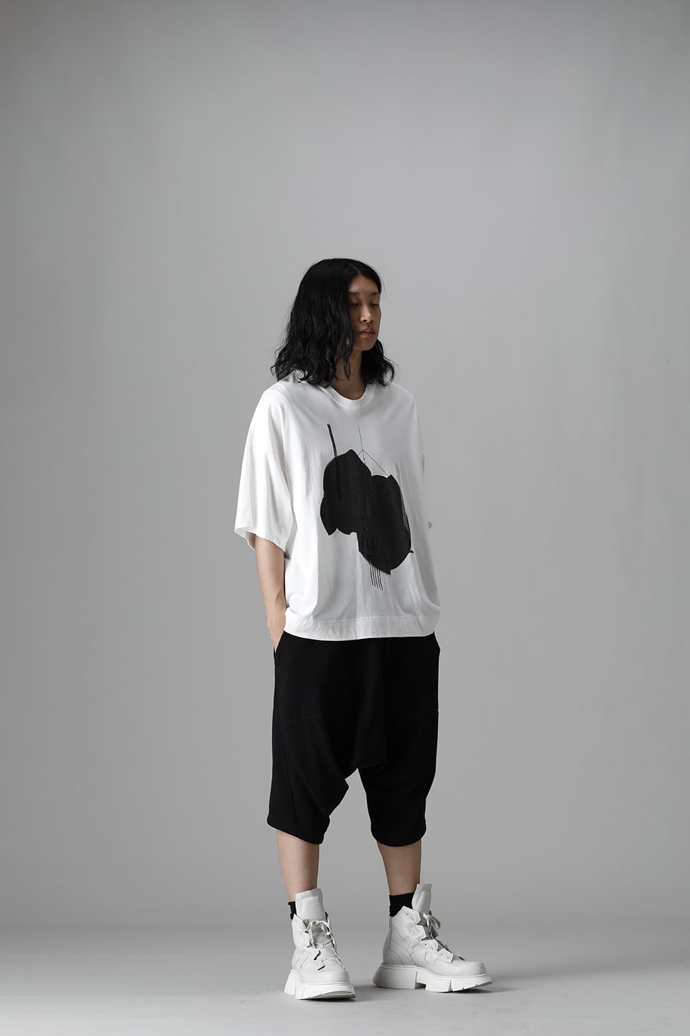 Cotton Dry Jersey S/S T-Shirt Off White