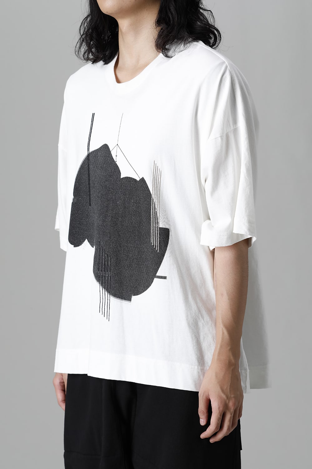 Cotton Dry Jersey S/S T-Shirt Off White