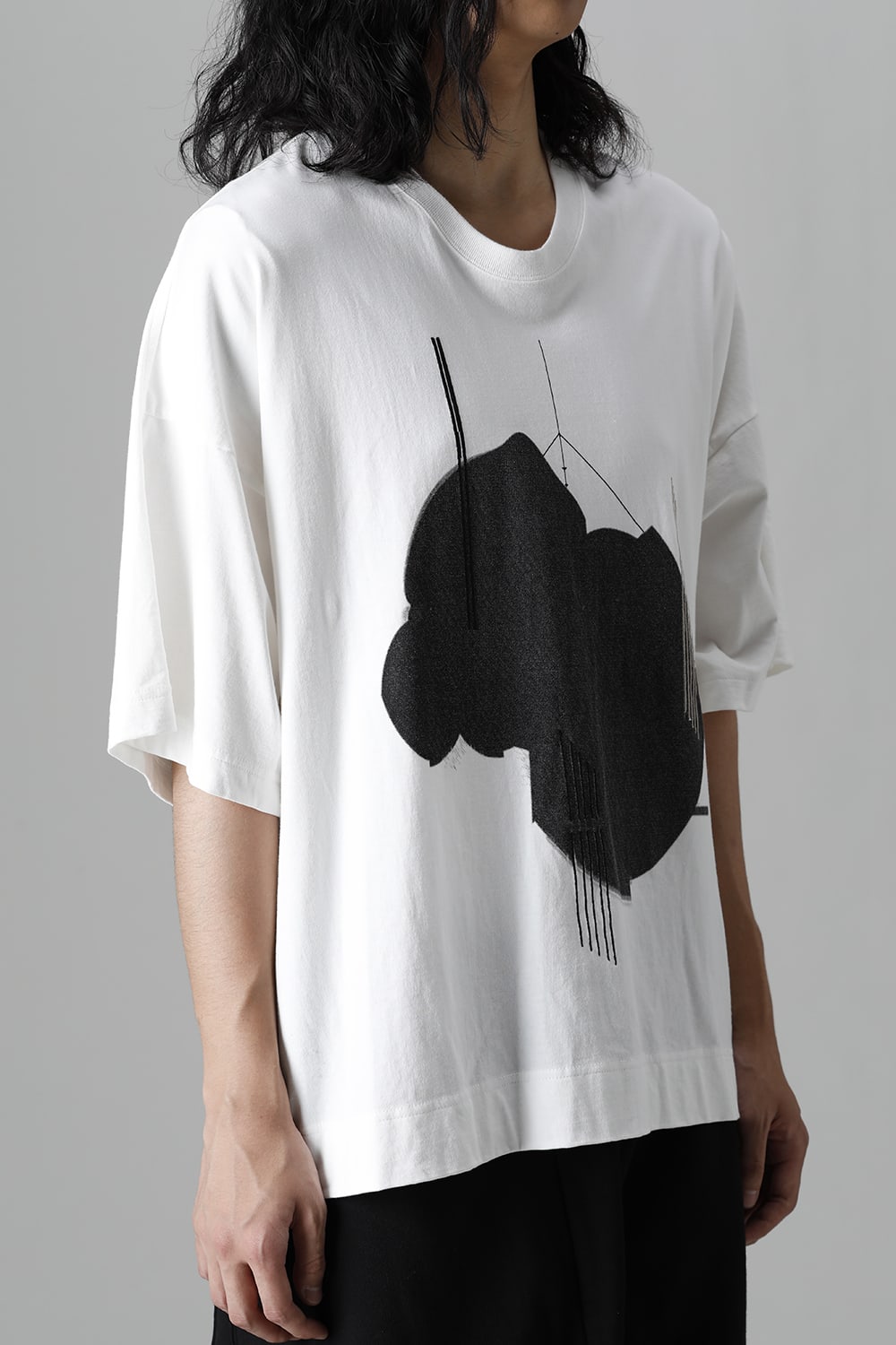 Cotton Dry Jersey S/S T-Shirt Off White