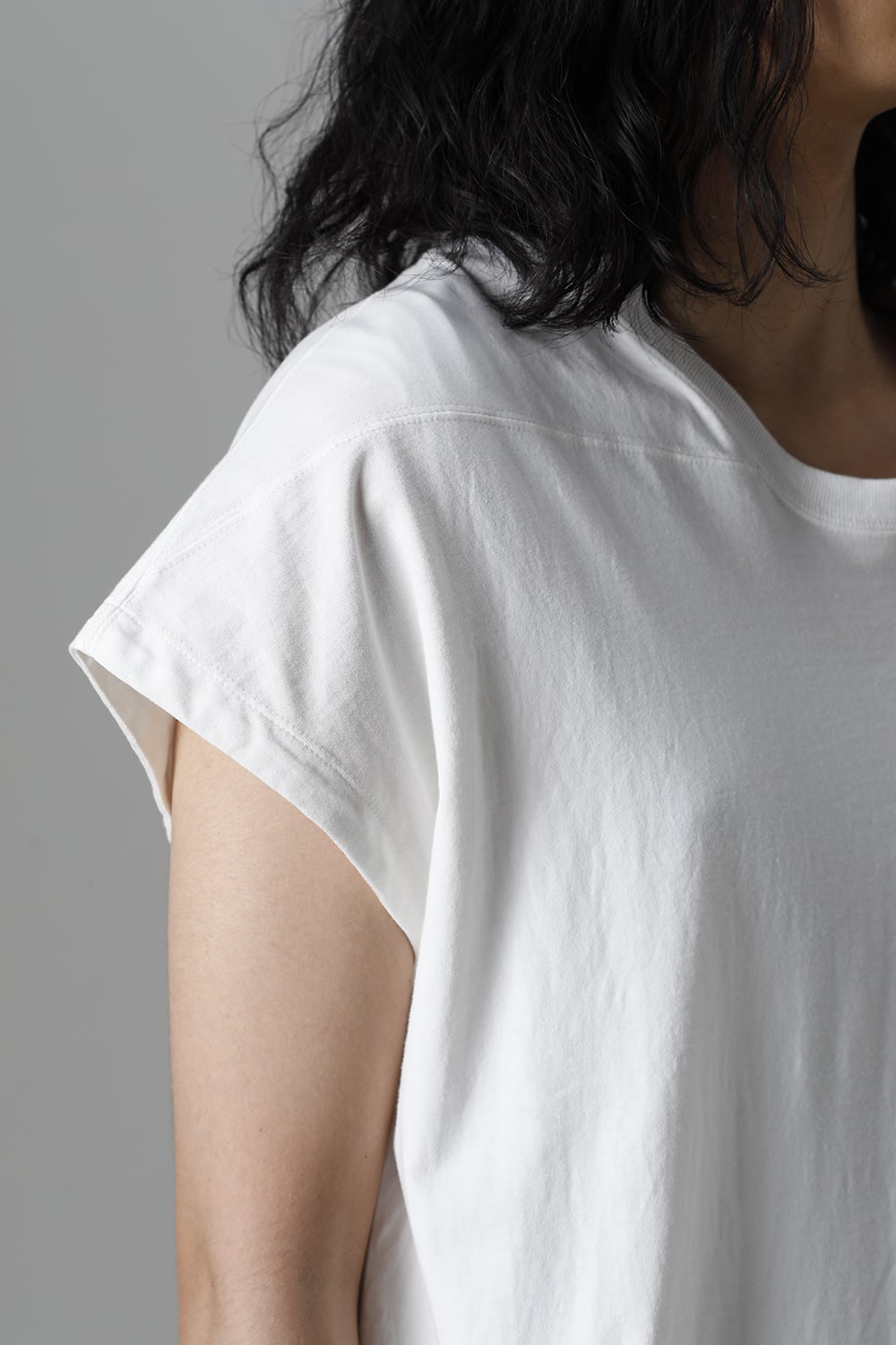 Cotton Dry Jersey S/S T-Shirt Off White