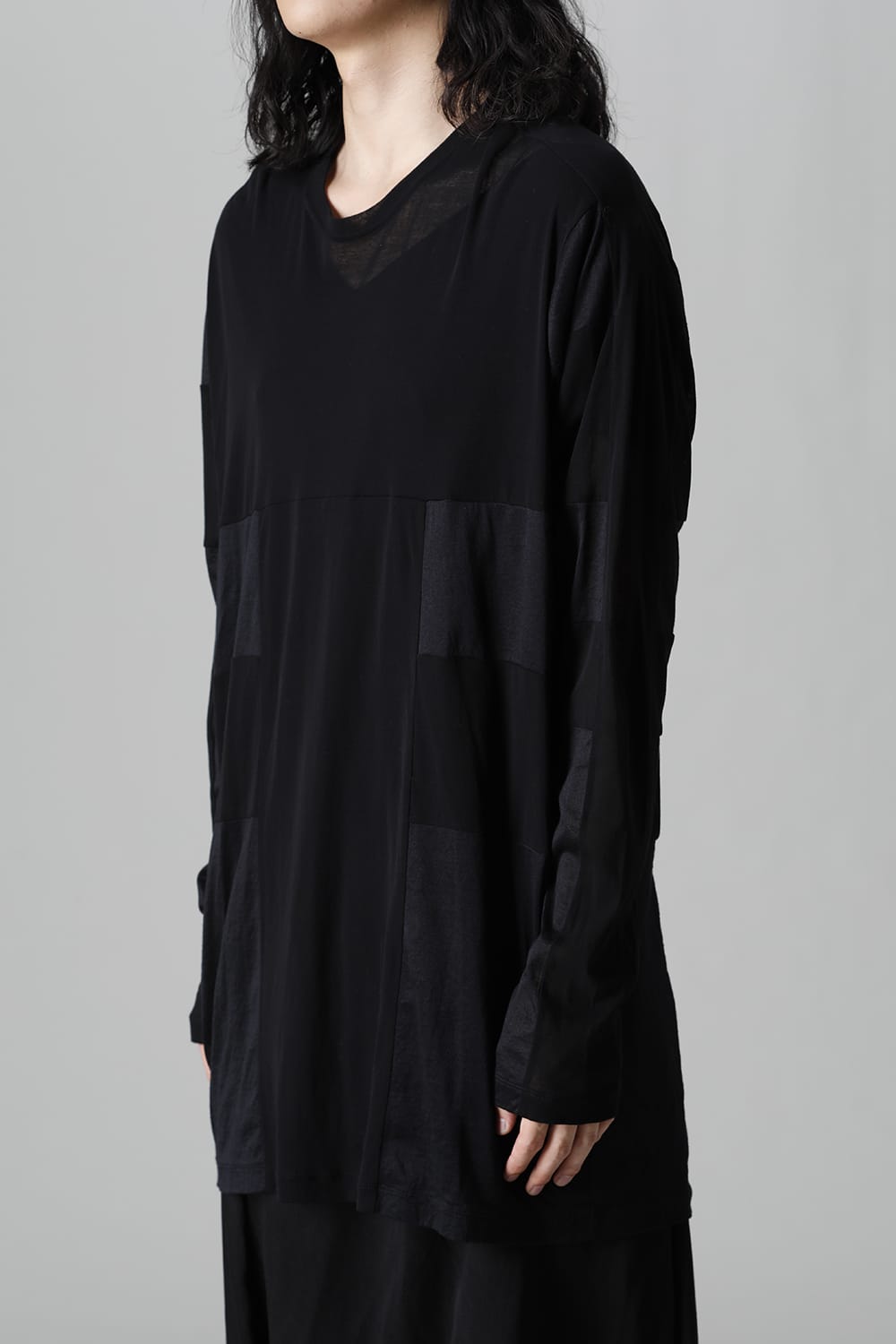 Cotton Sheer Jersey L/S Cutsewn