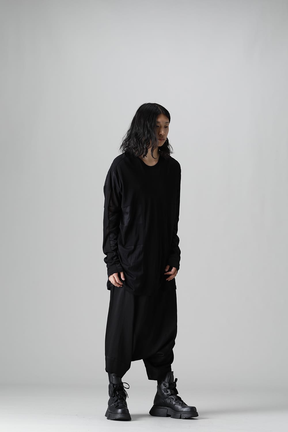 Cotton Sheer Jersey L/S Cutsewn