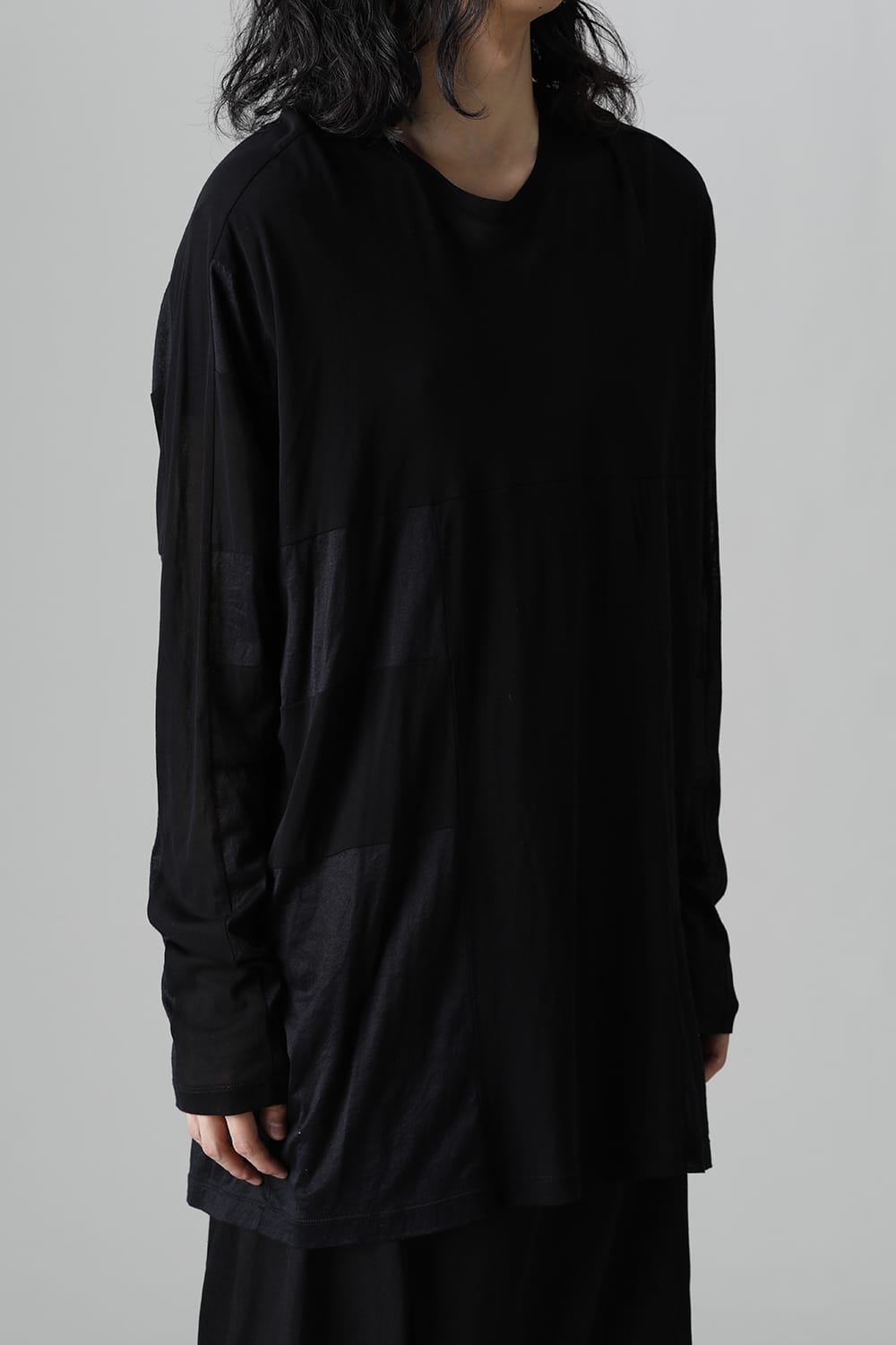 Cotton Sheer Jersey L/S Cutsewn