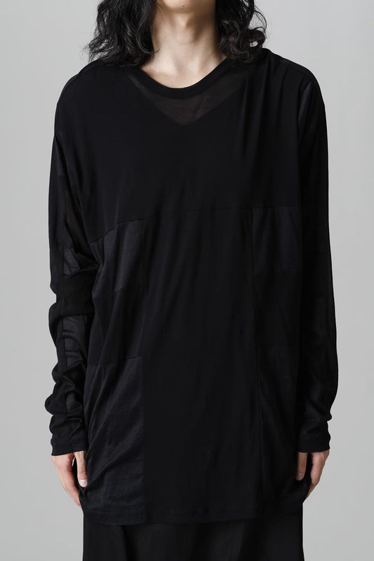 Cotton Sheer Jersey L/S Cutsewn