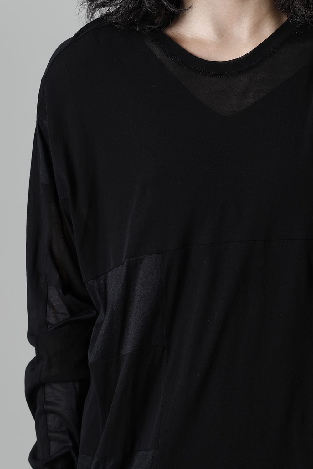 Cotton Sheer Jersey L/S Cutsewn