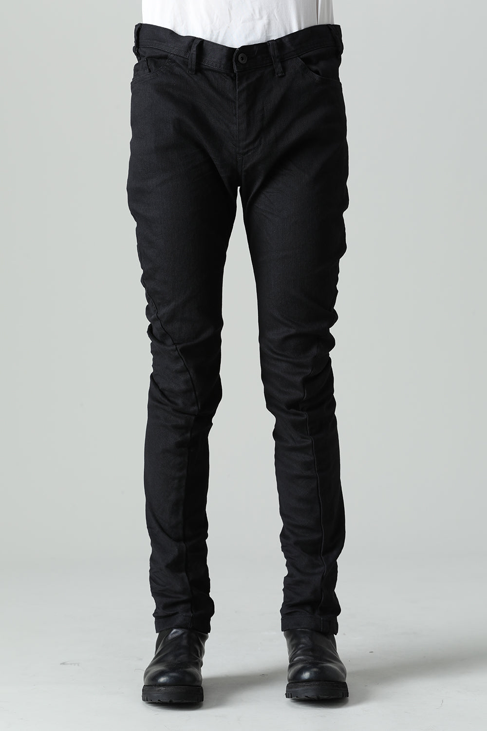 Indirect Skinny Denim Black
