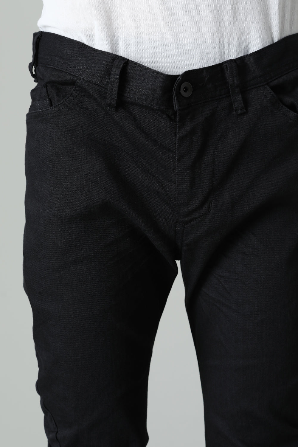 Indirect Skinny Denim Black