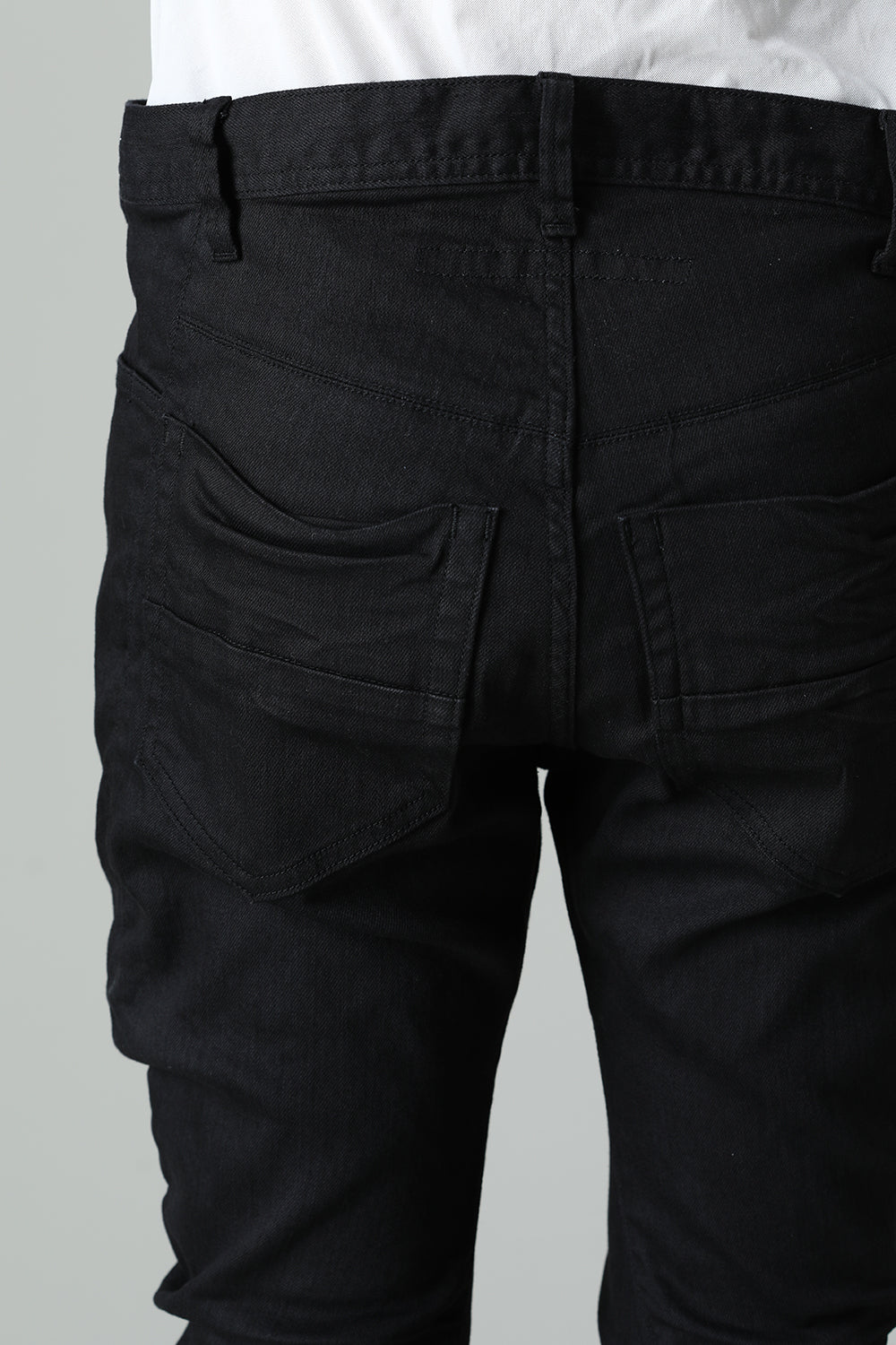 Indirect Skinny Denim Black