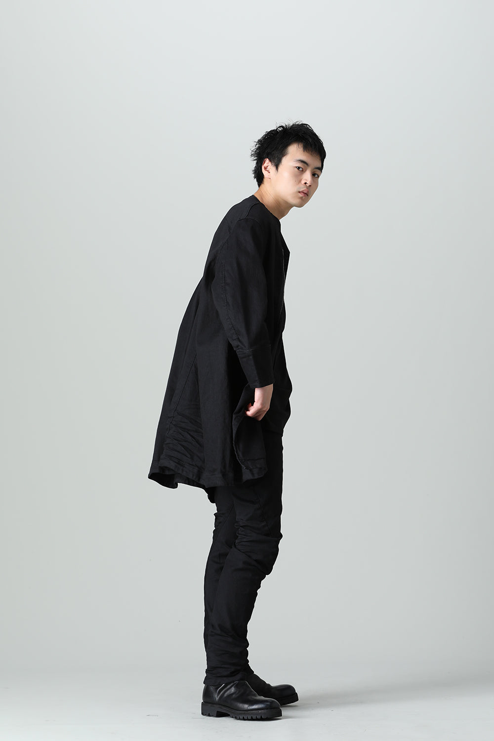 Indirect Skinny Denim Black