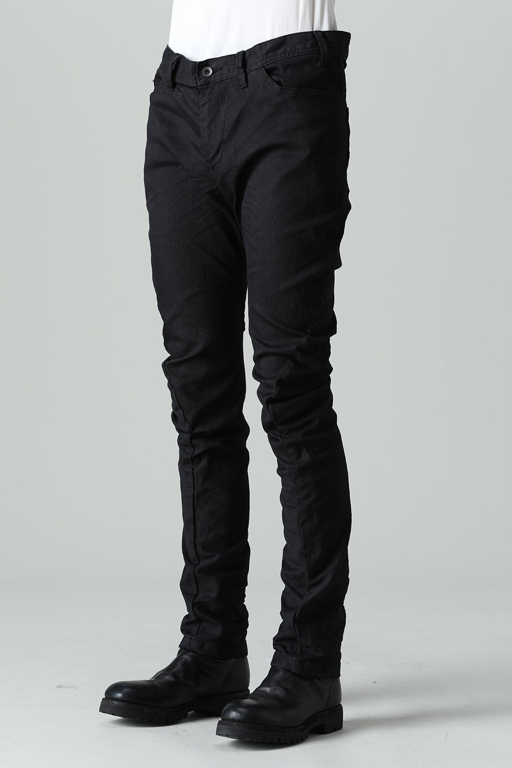 Indirect Skinny Denim Black