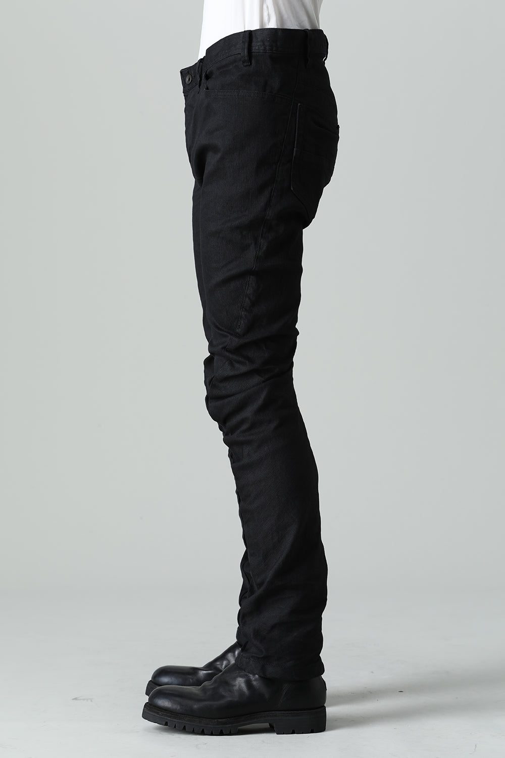 Indirect Skinny Denim Black