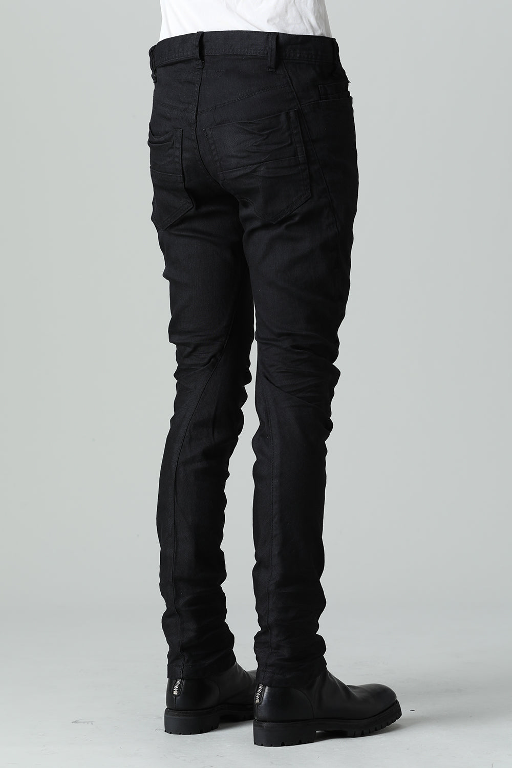 Indirect Skinny Denim Black