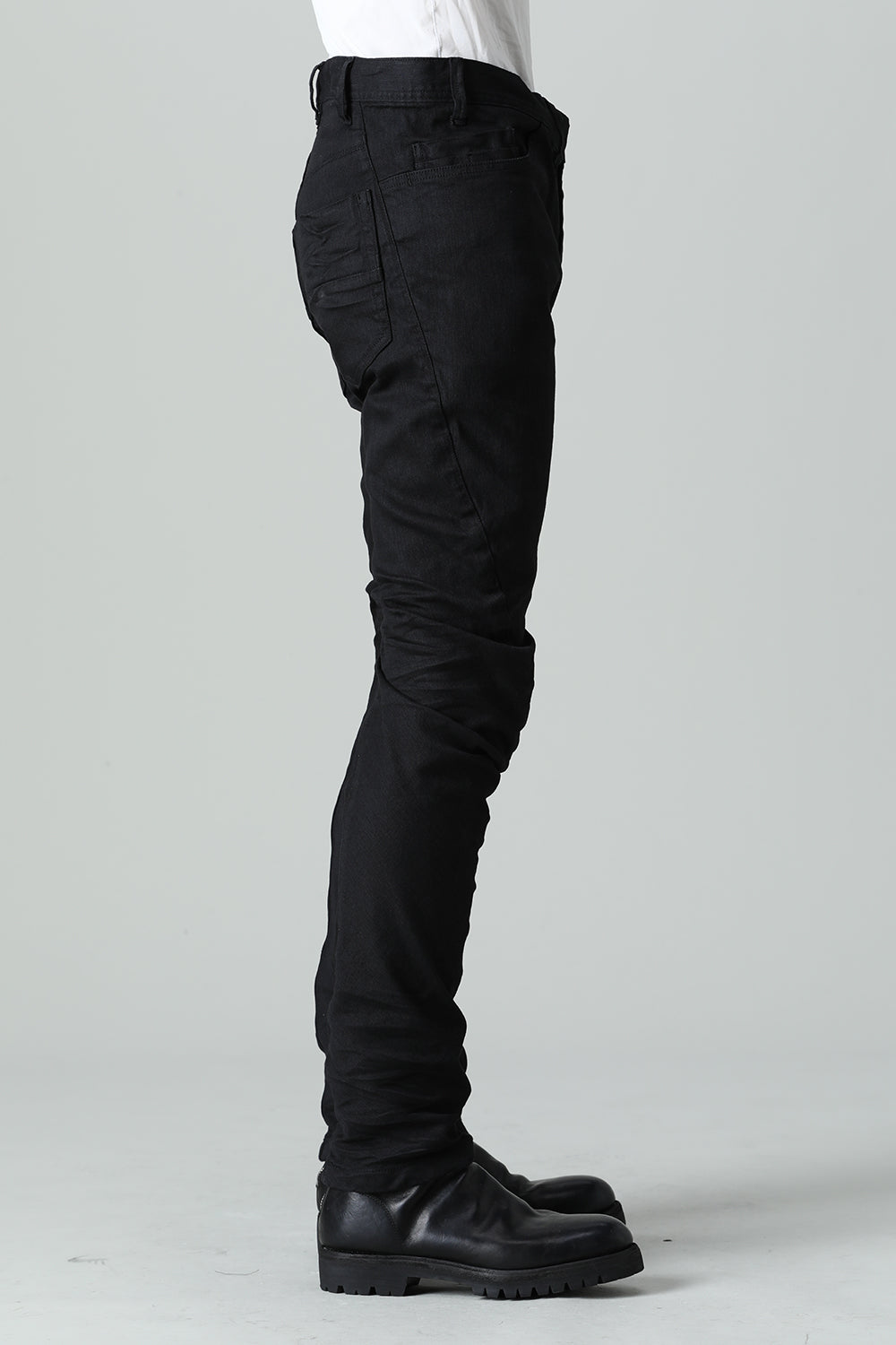 Indirect Skinny Denim Black