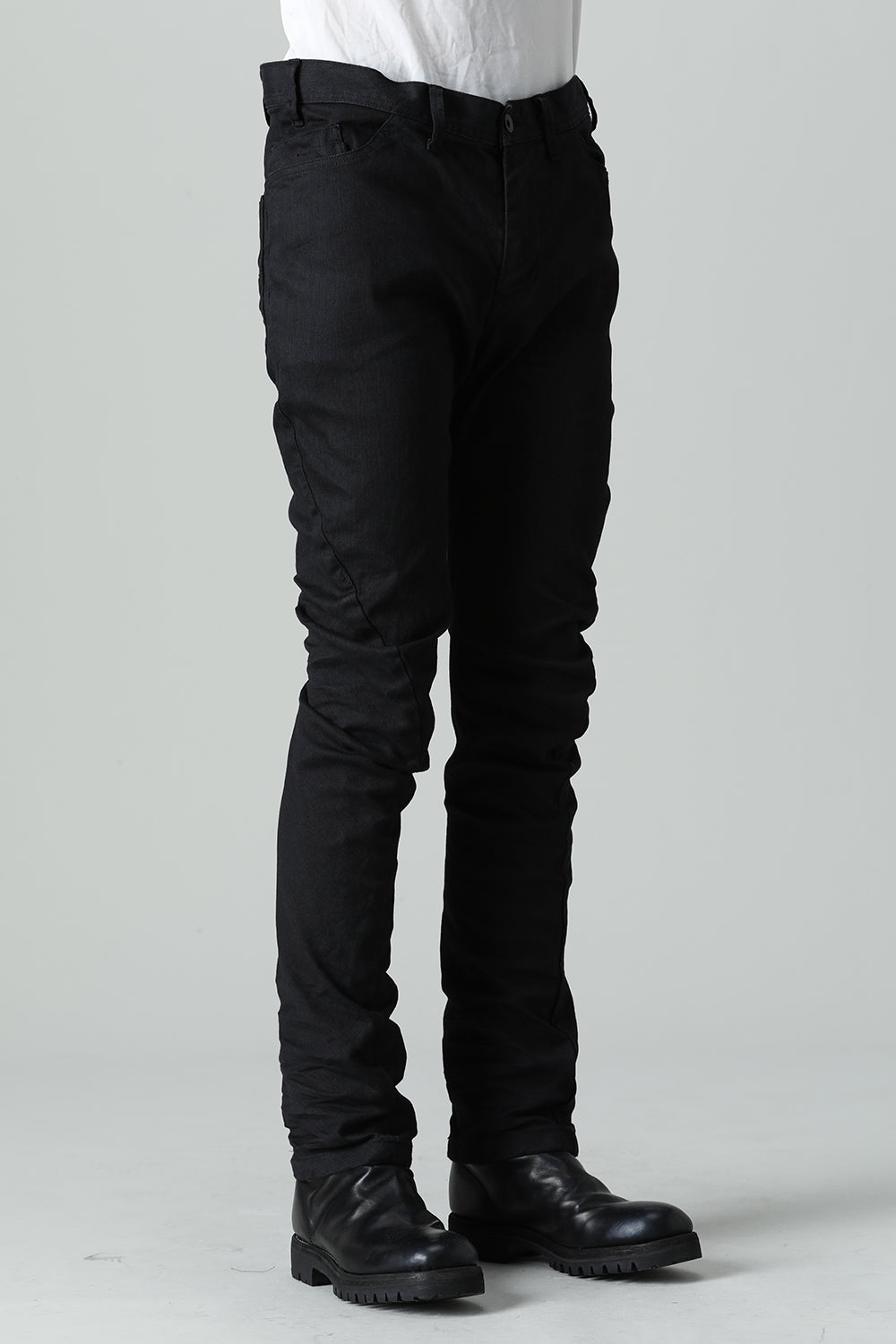 Indirect Skinny Denim Black