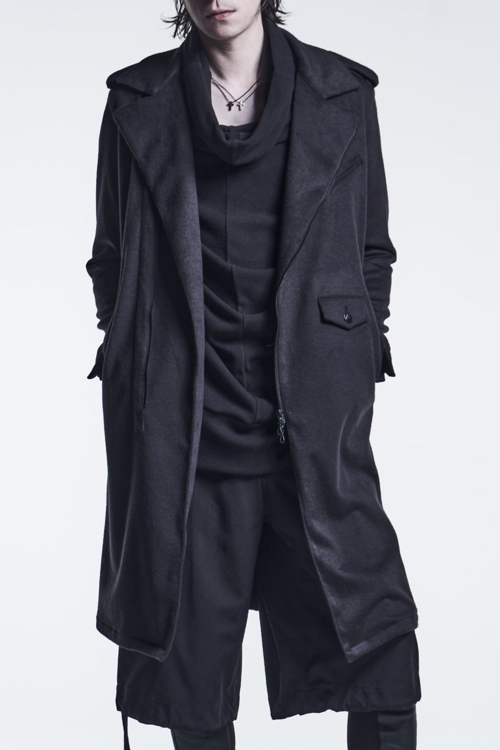 ライダース カーディガン