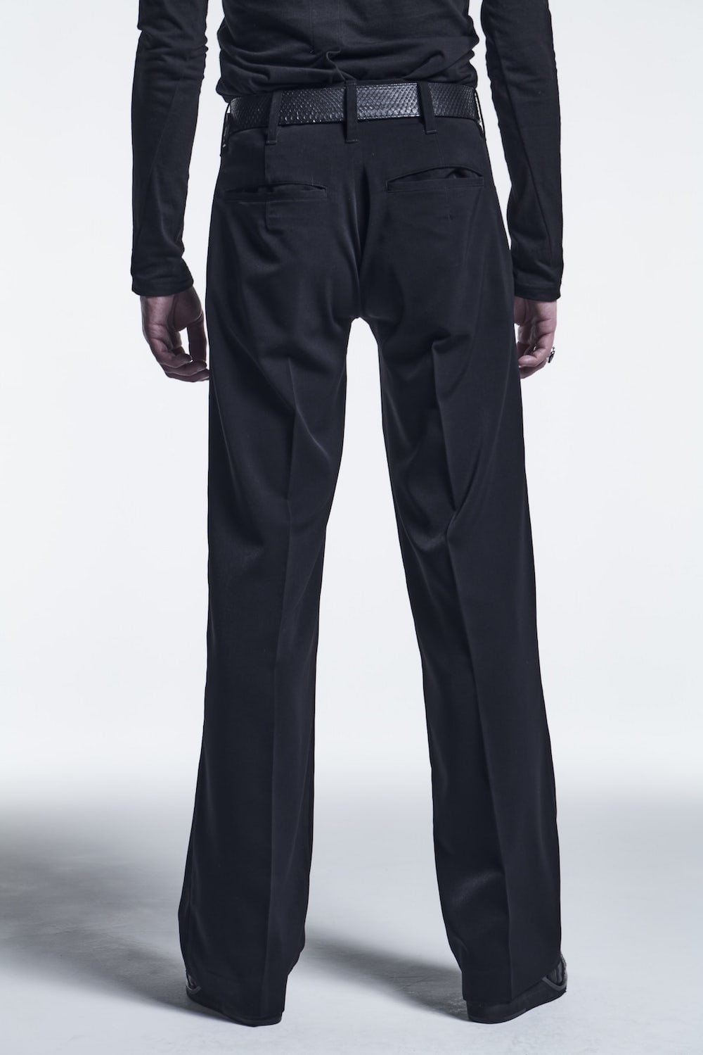 Wide Slacks Black