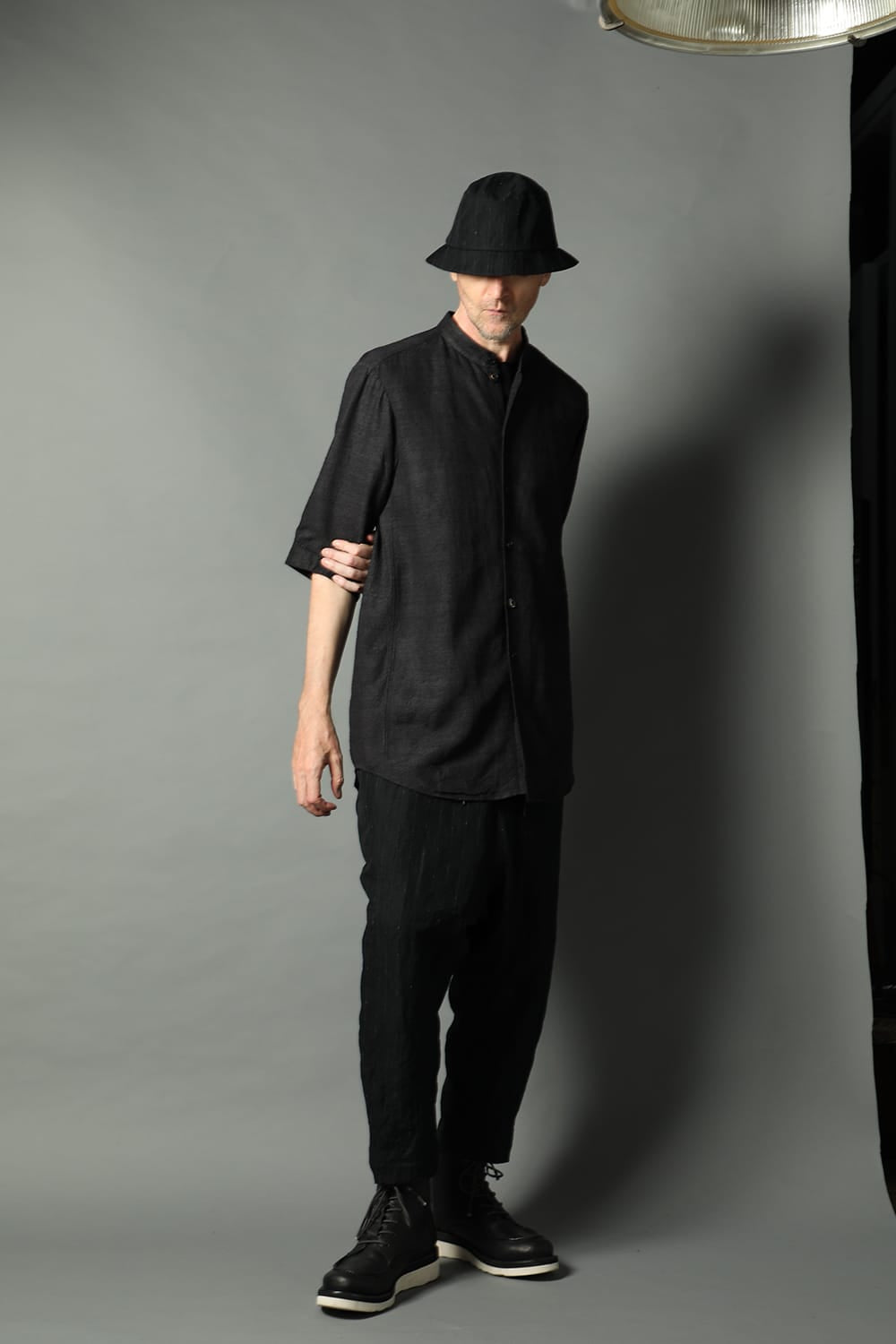 Short sleeve shirt wild silk