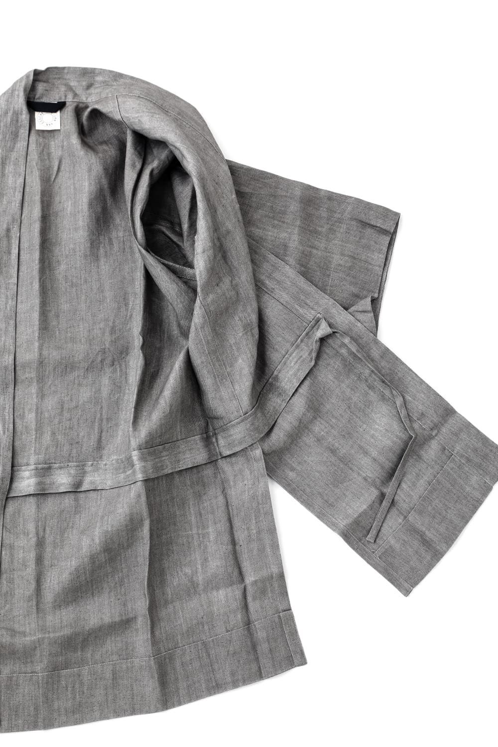 KIMONO#10 SUMI LINEN TWILL 