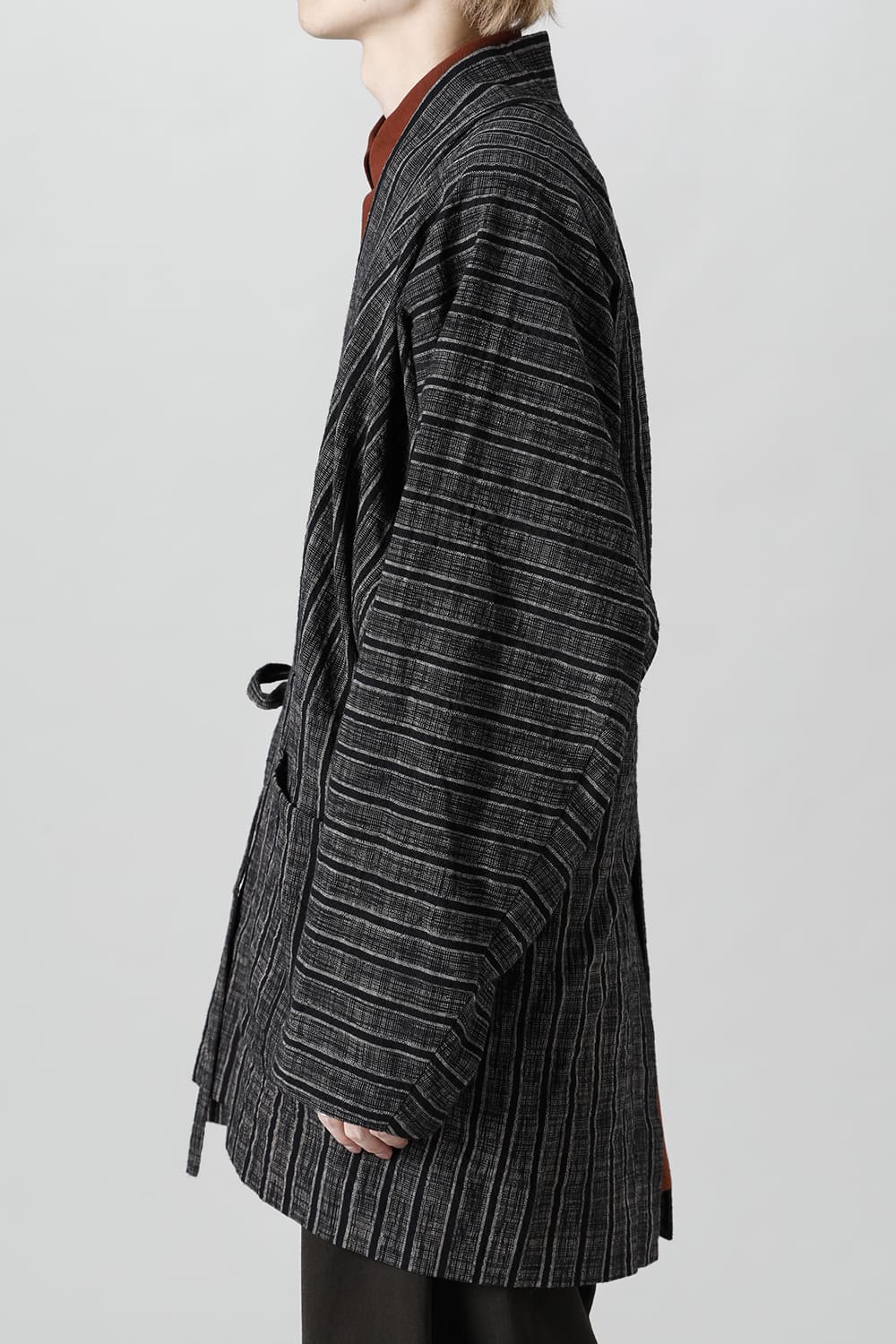 KIMONO#9   STRIPE COTTON CLOTH