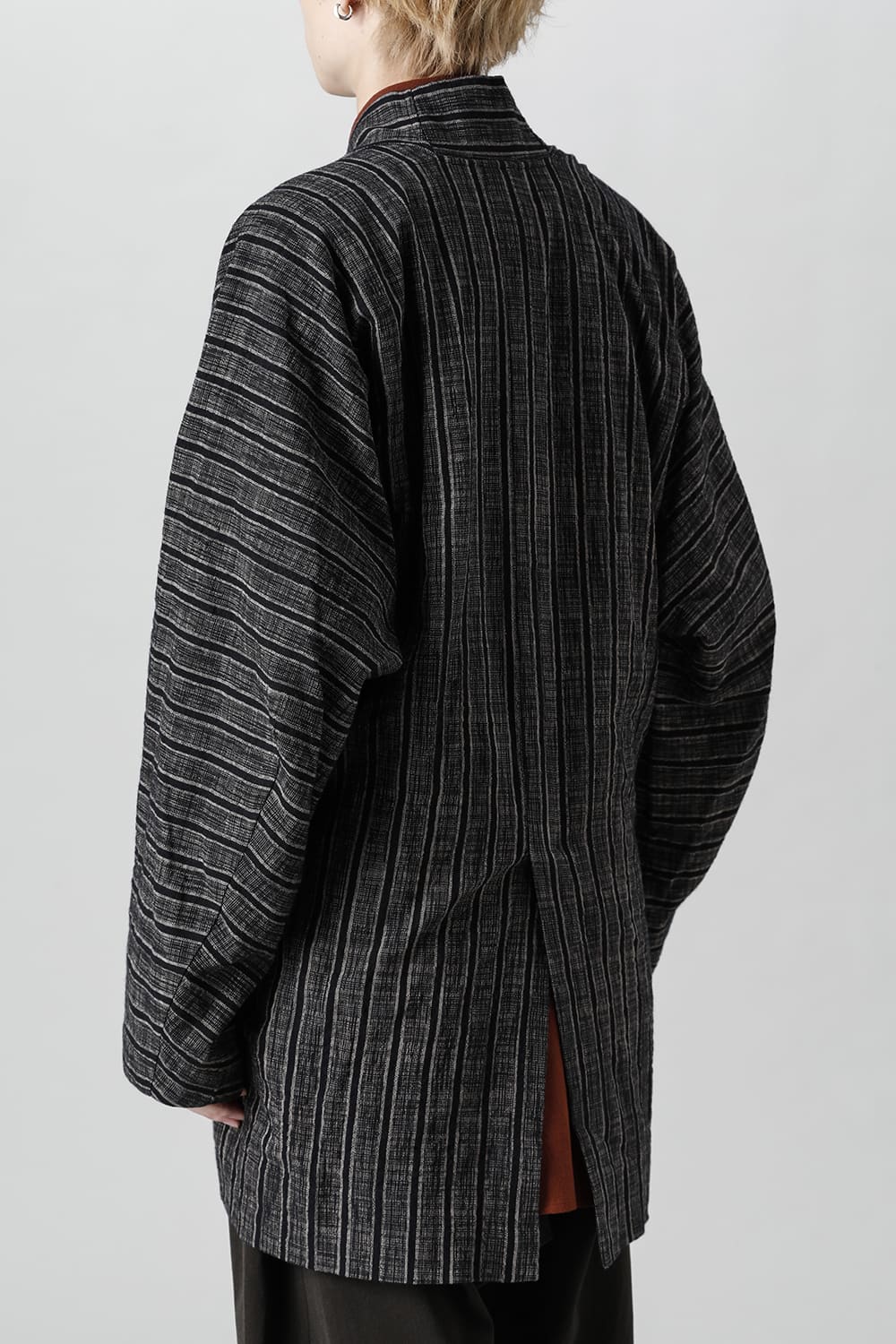 KIMONO#9   STRIPE COTTON CLOTH