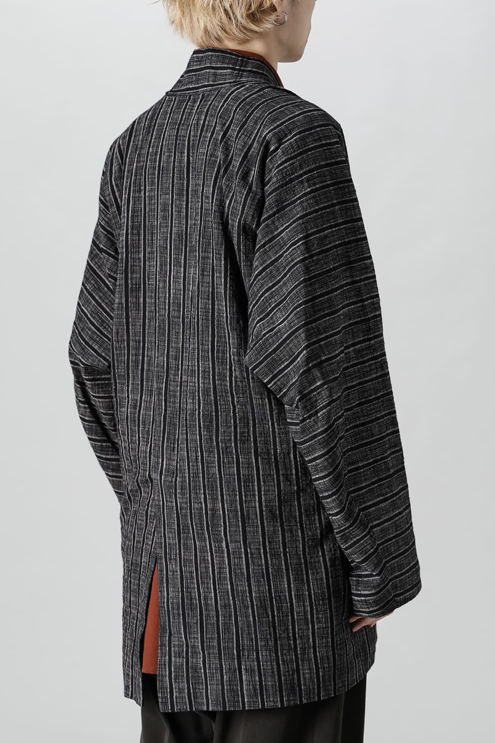 KIMONO#9   STRIPE COTTON CLOTH