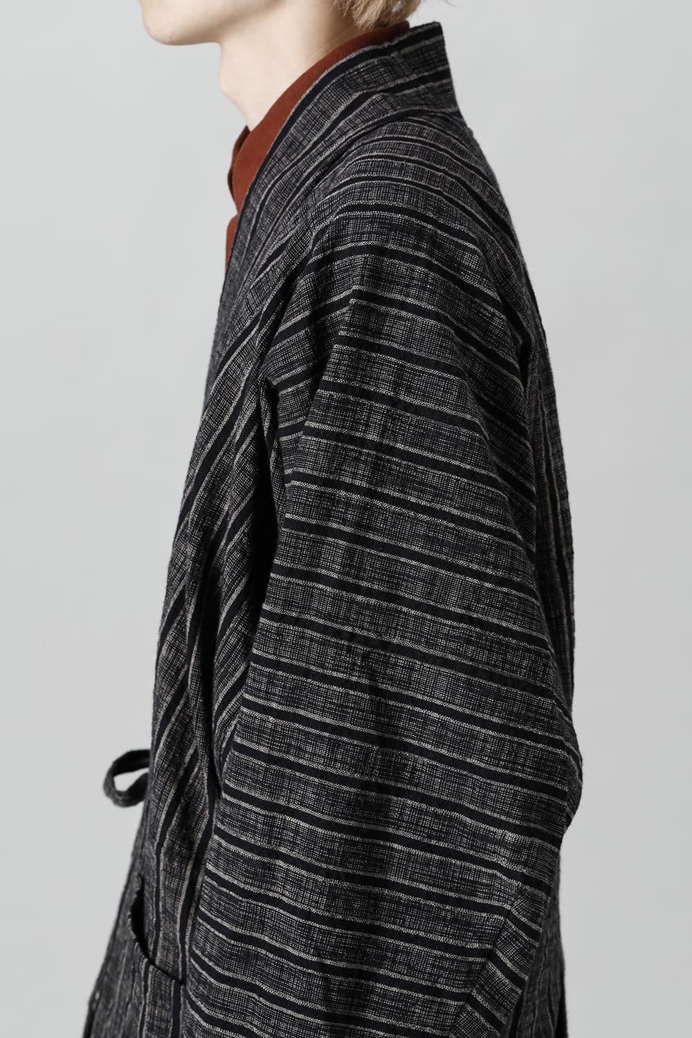KIMONO#9   STRIPE COTTON CLOTH