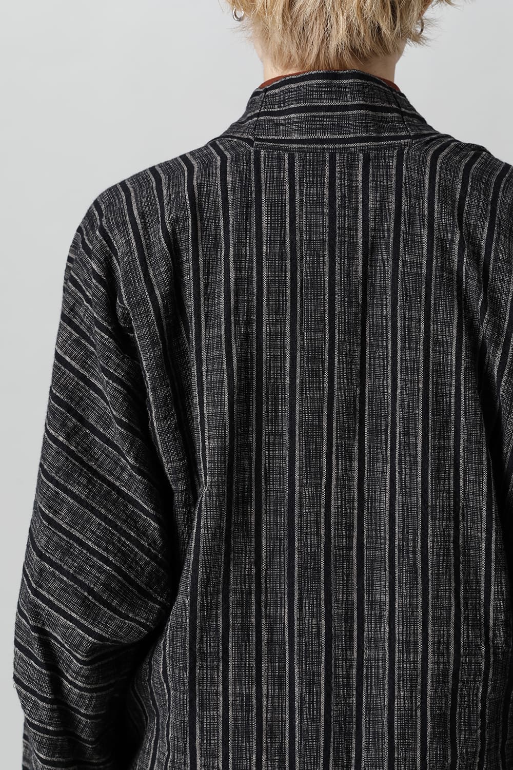 KIMONO#9   STRIPE COTTON CLOTH