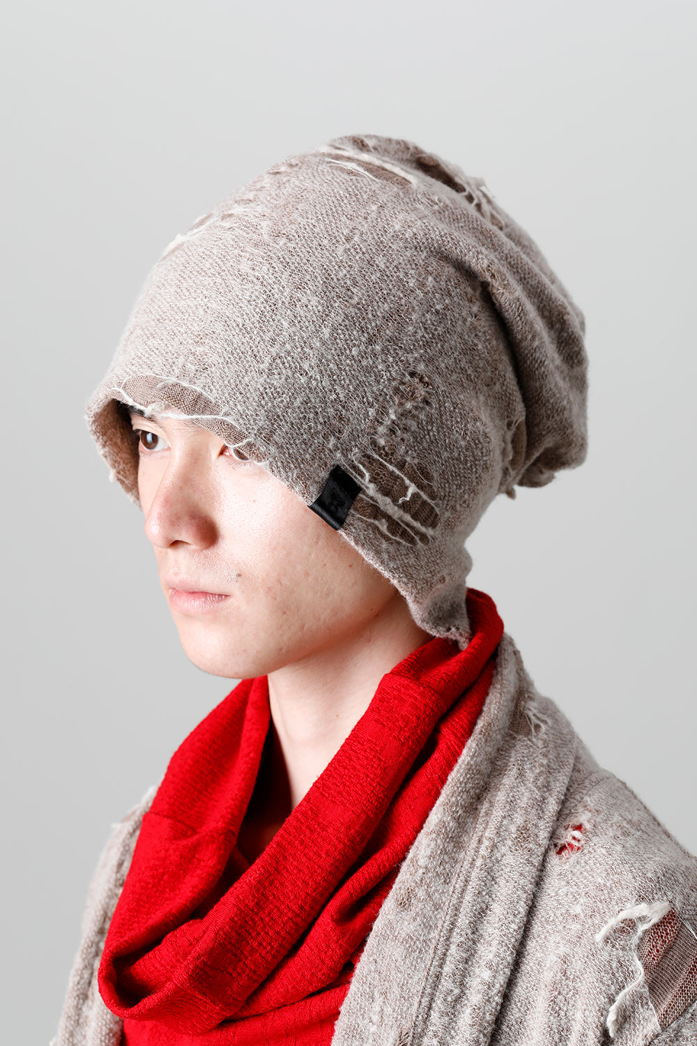 Damage Jersey Cap Beige