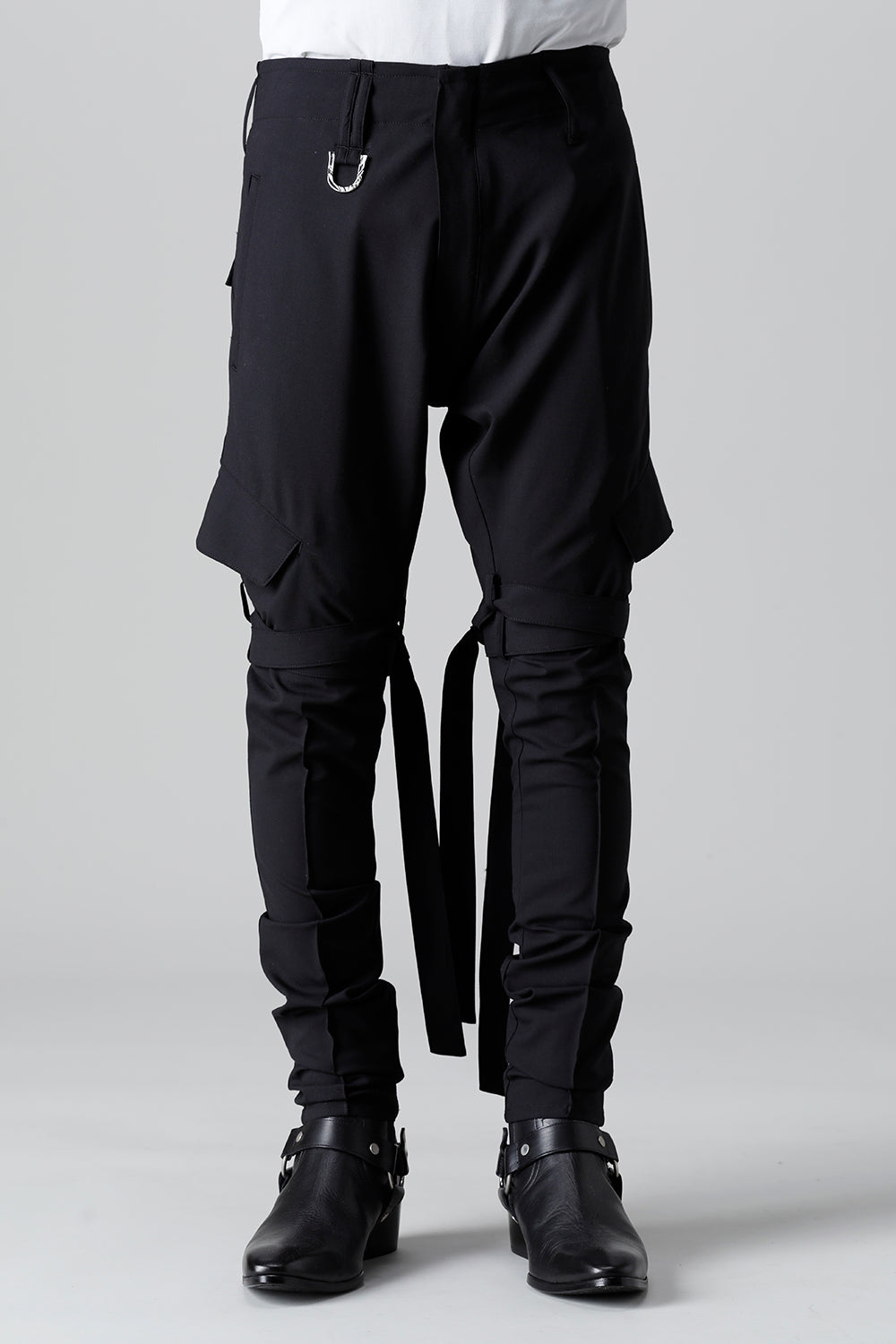 Saruel Bondage Pants Black