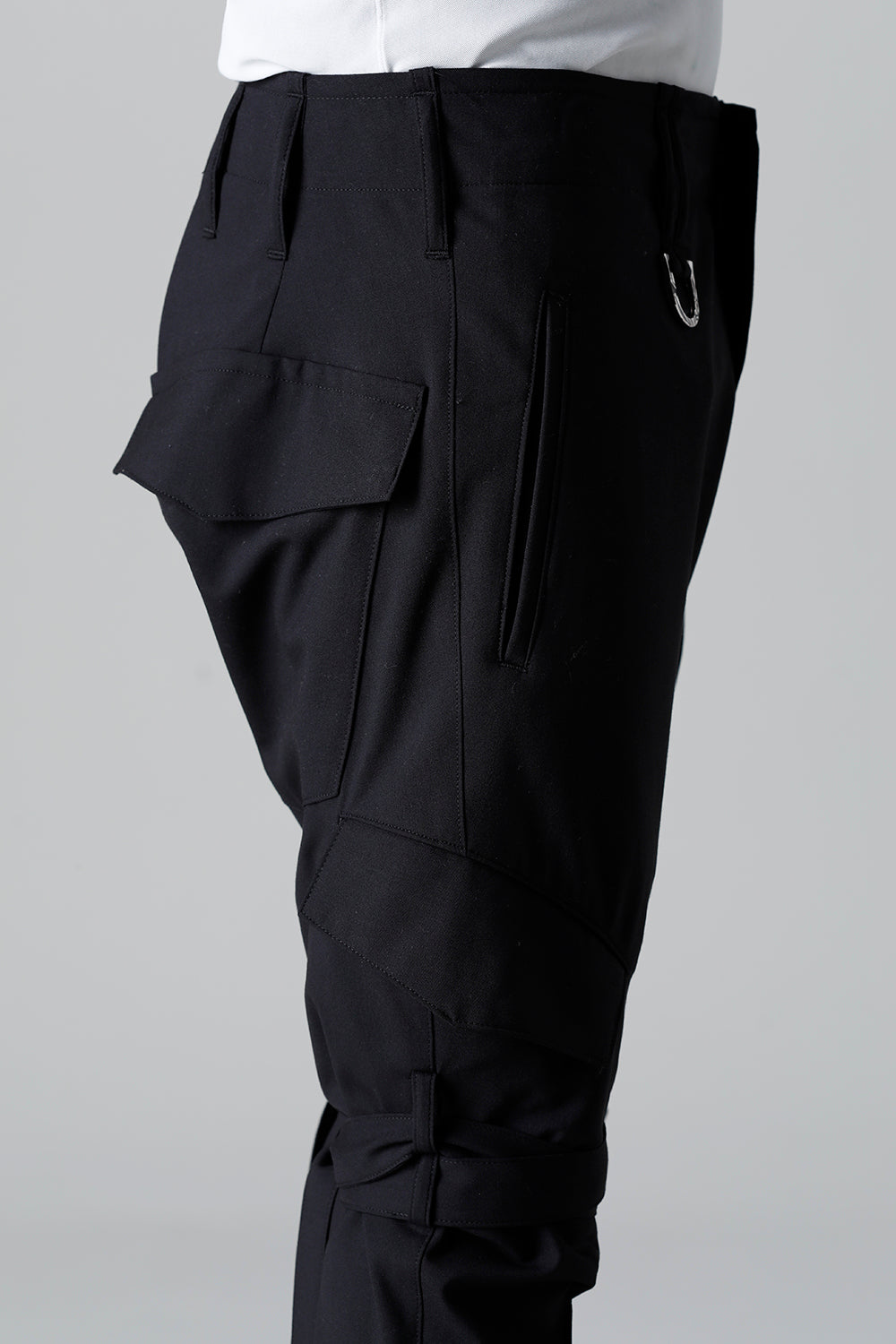 Saruel Bondage Pants Black