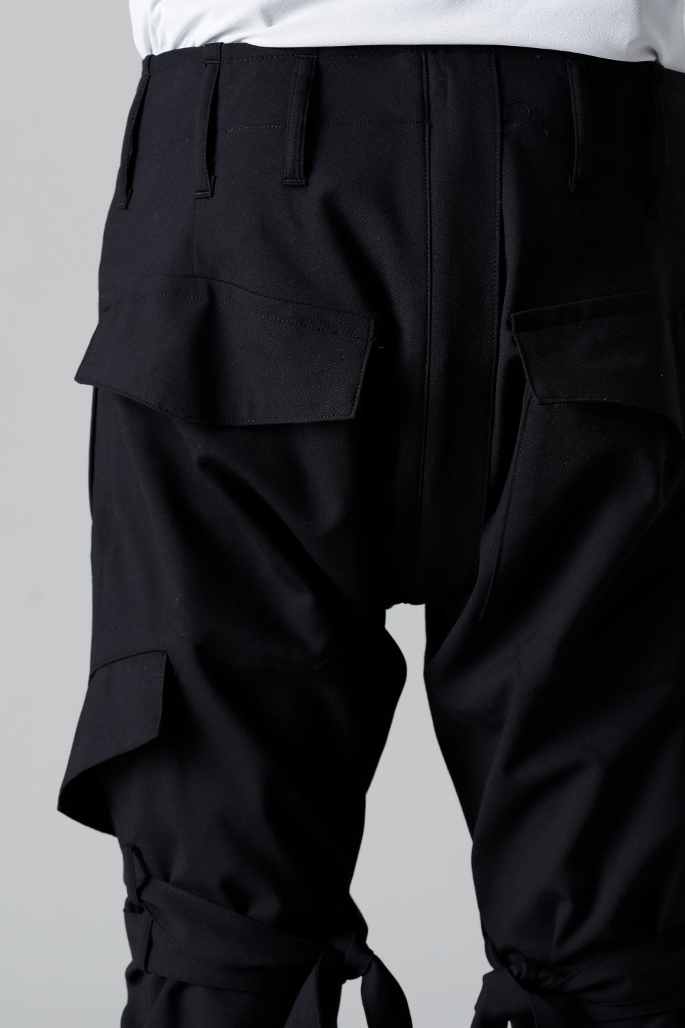 Saruel Bondage Pants Black