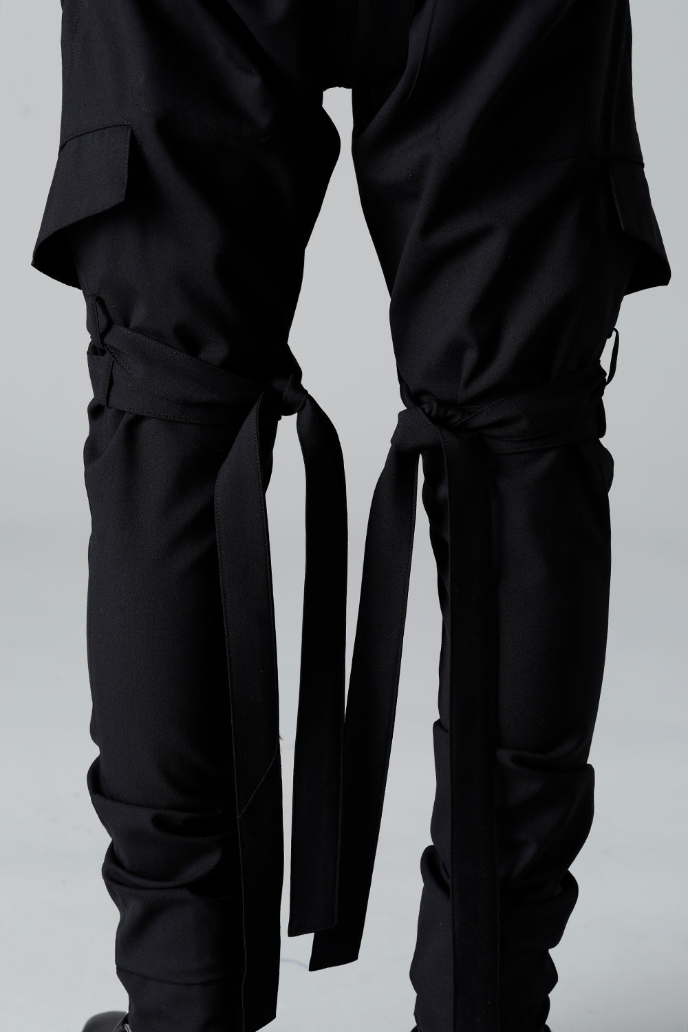 Saruel Bondage Pants Black