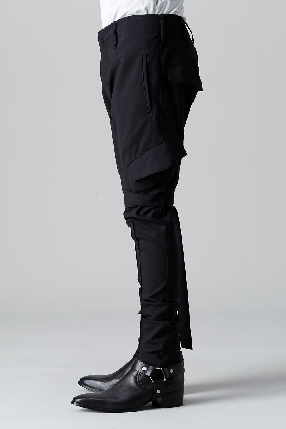 Saruel Bondage Pants Black