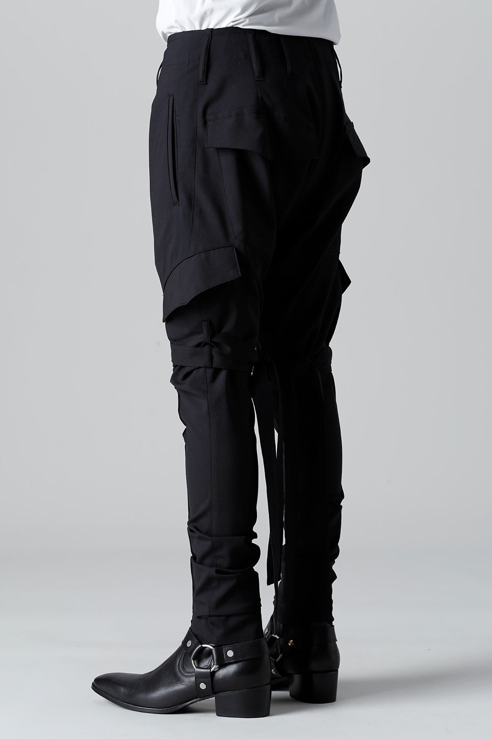 Saruel Bondage Pants Black