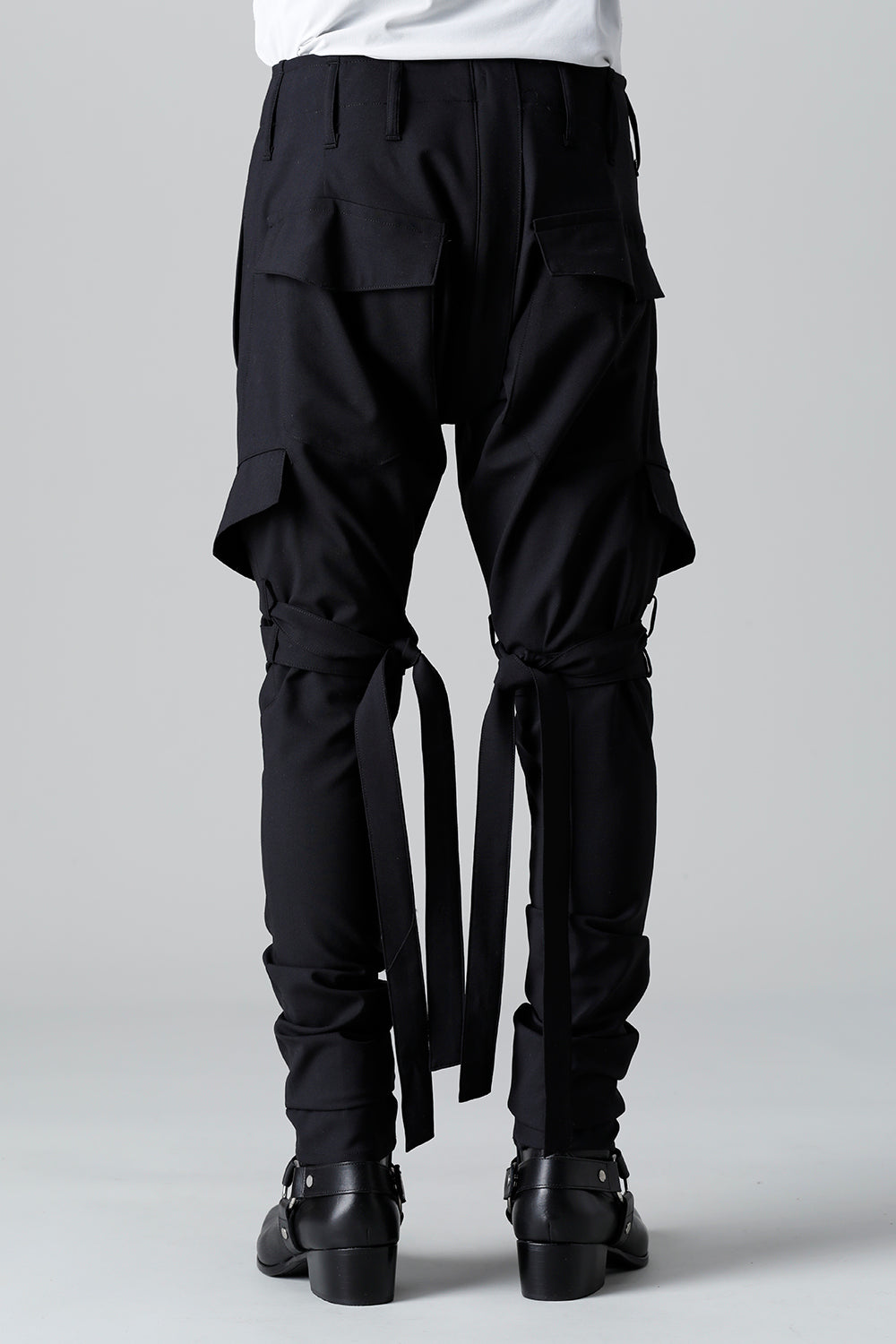 Saruel Bondage Pants Black